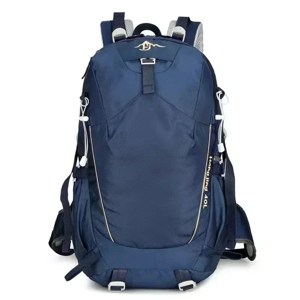 40L Outdoor Hiking Camping Backpack Bag Men Outdoor Waterproof Light Climbing Bag Woman Cycling Backpack With Waterproof Cover 241116