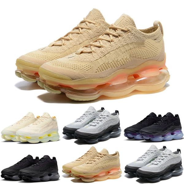 Scorpion Knit Next generation running shoes Mesh Triple Black Phantom Wolf Grey Light Cream Lemon for Men Sports Shoe Women Sneakers