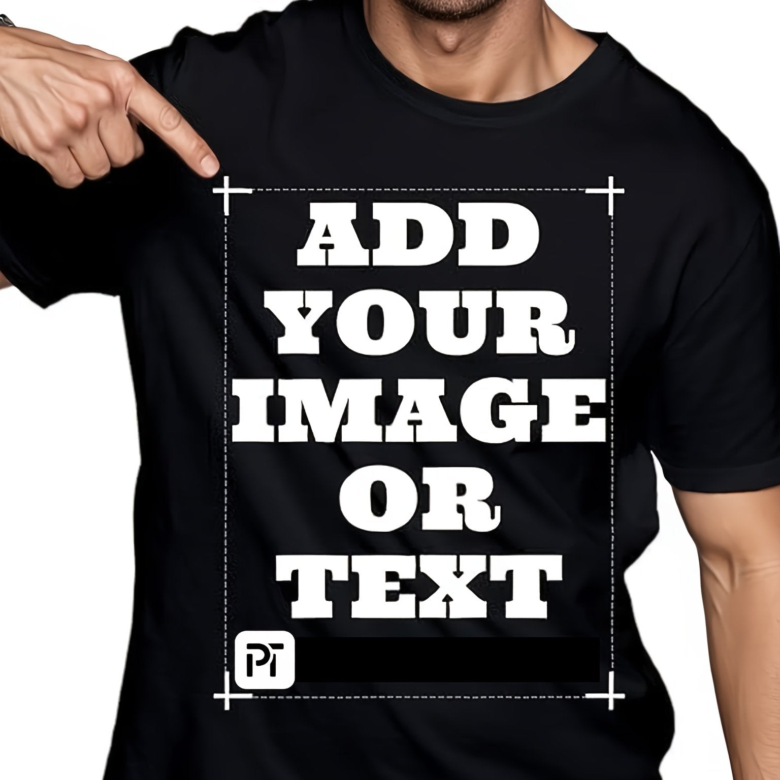 TEMU [] Factory Discount Men's Pure Cotton T-shirt Customized Workwear Customized High-quality Employee Clothing