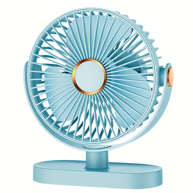 TEMU Portable Air Conditioner Fan - Usb Rechargeable Fan, 5 Speed Strong Fan, Adjustable Hanging Vertical Fan, Speed, Fast Cooling Refreshing, Wall