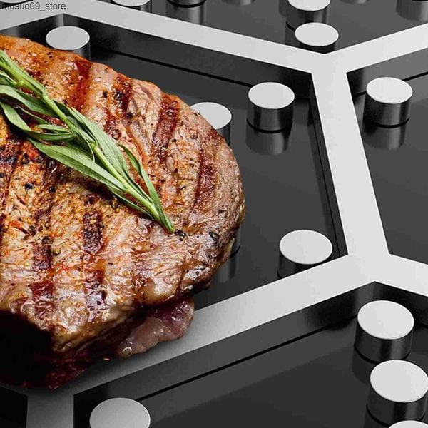 Other Cookware Pans with Lid 316 Stainless Steel Honeycomb Wok Pan L240910