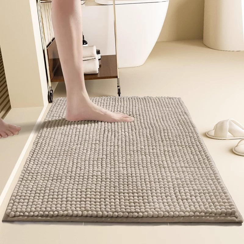 Bathroom Floor Mats Bathroom Door Absorbent Carpet Household Toilet Non-slip Foot Mat