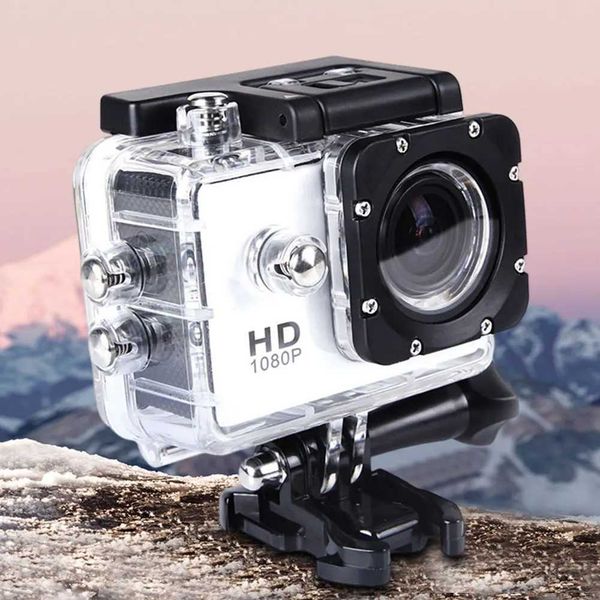 Sports Action Video Cameras Underwater Camera HD 1080P 2.0inch Screen Underwater Sports Camcorder Waterproof 140 Wide Angle DV Action Camcor