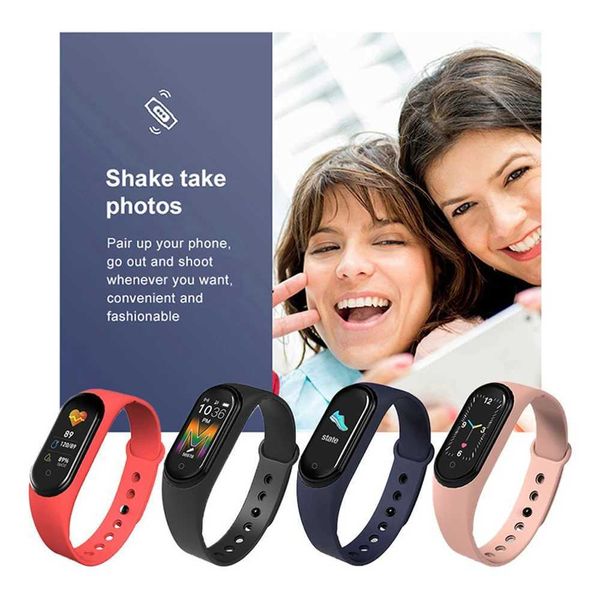 New Arrival Smart Band Bracelet IP67 Waterproof Smarthwah Blood Pressure Fitness Tracker Smartband Fitness Wristband Z241114
