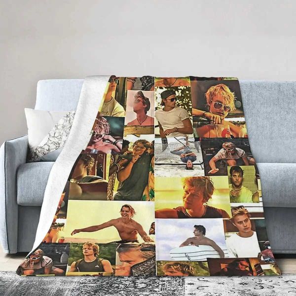 Home&gt;Foreign Books&gt;Literature&gt;Literature&gt;Rudy Pankow Throw Blanket Soft Warm Flannel Throw Blanket Bedspread for Bed Living Room