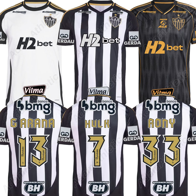 Atletico Mineiro jerseys 2025 2026 RONY G.ARANA Atletico GALO football shirts 25 26 G.SCARPA ALONSO G.MENINO soccer jersey