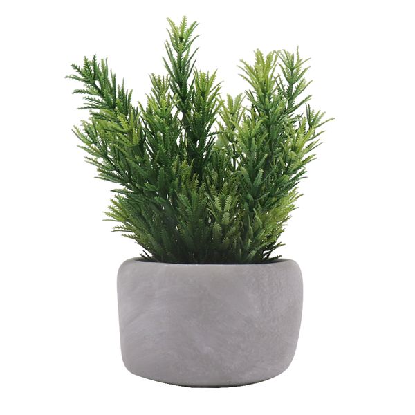 SYL Artificial Plants Cypress Pot Artificial Potted Plant Grass For Valentines Day Gift 2023