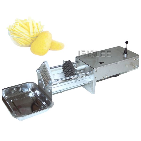 Automatic Potato Chips Slicer Electric French Fries Cutter 7-10-14Mm Carrot Vegetable Shredding Machine