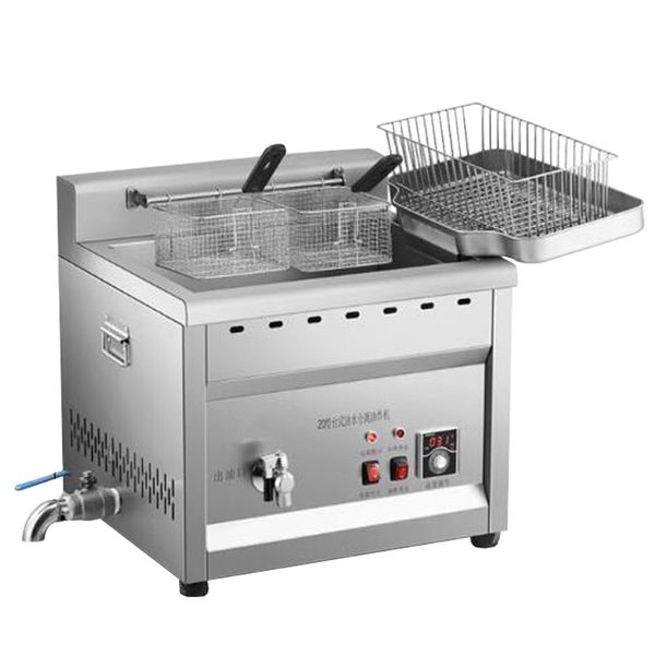 Electric Deep Fryer 30L 4500W Commercial Countertop Fryer for Chicken French Fries Frying Chips