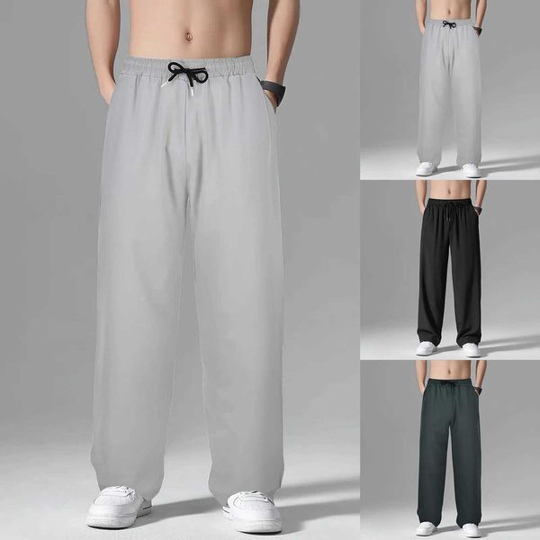 Man Pants TracksuitLuxury Sweatpants Sportswear Gym Workwear Summer Joggers Baggy Y2k Straight Big-Size Trousers PantalonesT250212