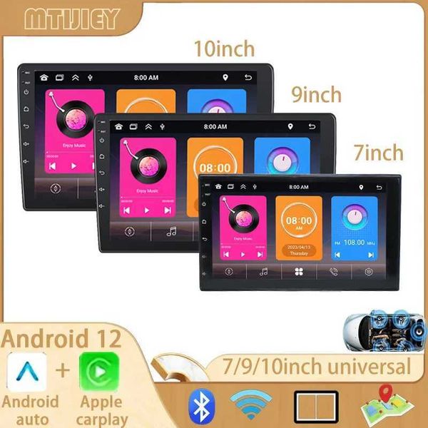 Other Electronics 7 9 10 inch universal multimedia stereo touch screen car radio suitable for Nissan Hyundai Volkswagen Toyota Android 12 Ca
