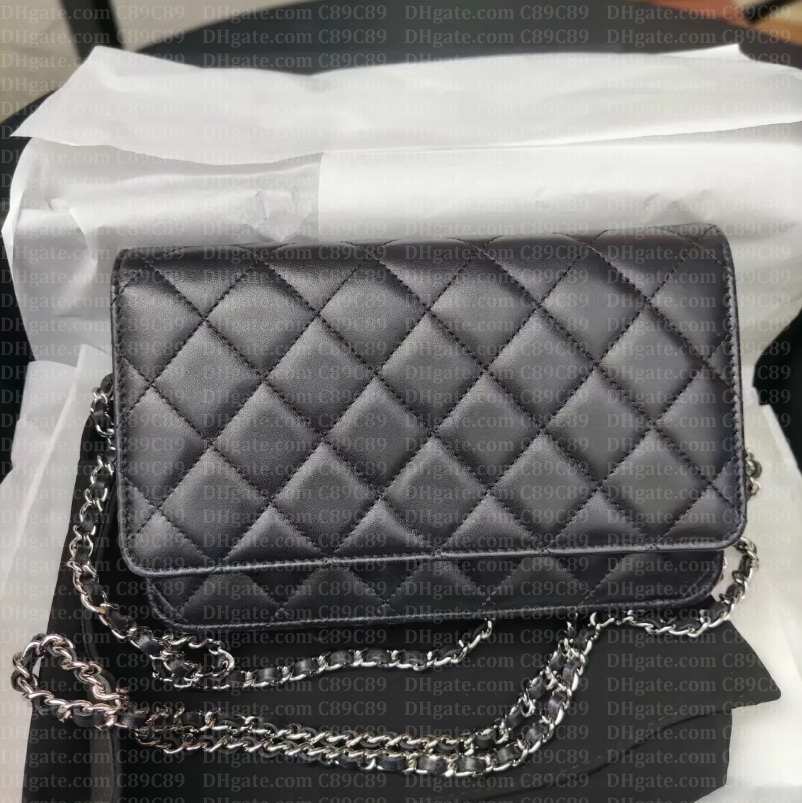 Designer bag Wallets Mini crossbody designer bag woc shoulder bags small flap clover sac luxe black purse designer woman handbag high quality with d