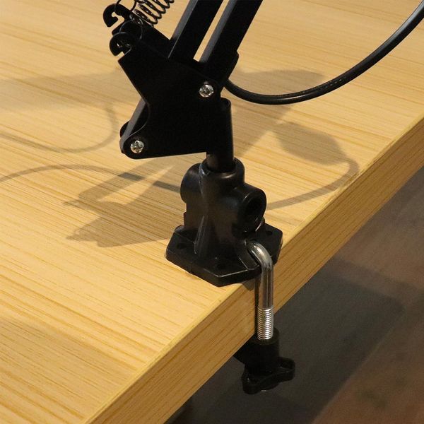 Hardware Bracket Clamp Accessories DIY Fixed Metal Desk Lamp Clip Fittings Screw Camera Flash Holder Fit for Mic Clamps