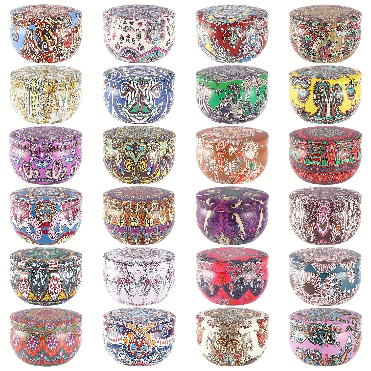 TEMU For Halloween, Christmas, Father's Day Or Weddings, Scented Candles (6cm*3.8cm) Make For , Colleagues Or Family.