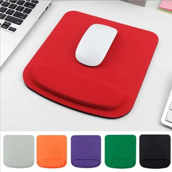 Foam Wrist Mouse Pad EVA Simple Solid Color Cfortable Thick Sponge Mouse Gaming Cputer Keyboard Table Pad 230X210MMT250121
