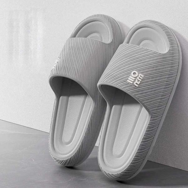 Fashionable summer couple non slip smooth slide lightweight and soft comfortable beaver sandals mens slide womens casual home indoor flip co