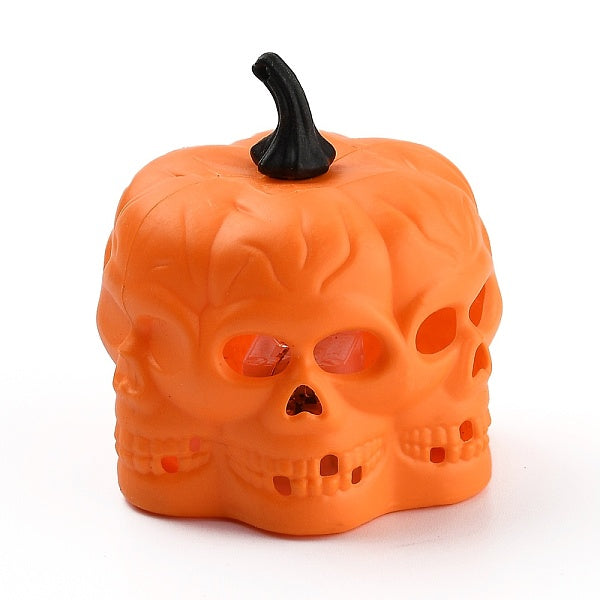 Halloween resina led calabaza jack-o'-lantern luz