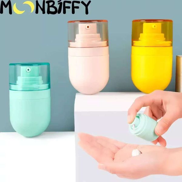 15Ml 30Ml 50Ml Plastic Upside Down Skincare Cosmetic Packaging Empty Face Cream Lotion Airless Pump Bottle
