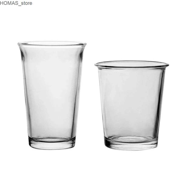 Wine Glasses 1 350ml transparent heat-resistant glass cup for household drinks juice milk cup for restaurant parties beverages gifts glasses