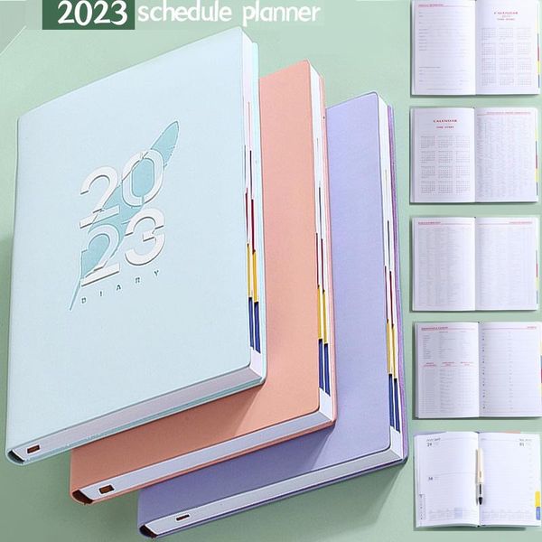 Notepads Planner A5 Notebook Notepad English Schedule 300 Page 365 Days Daily Plan Book School for Stationery Office 230309