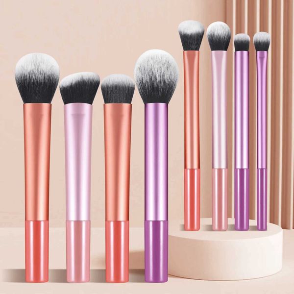 Makeup Brush Sets8pcs Plastic Daily Portable Multifunctional Makeup Brush For Making Up SupplyC250111