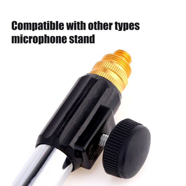 Professional Stage Microphone Pedestal Feet Stand Adjustable Desk Holder Shelf Bracket Speech Live Microphone Fixing Frame