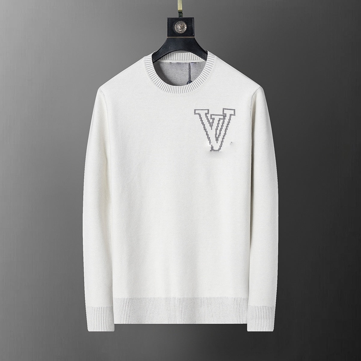 Luxury brand Knitted pullover sweater Men sweater pure Cotton Top designer Casual wool pull Alphabet Embroidery Mens Women Sweaters cashmere Long Sl