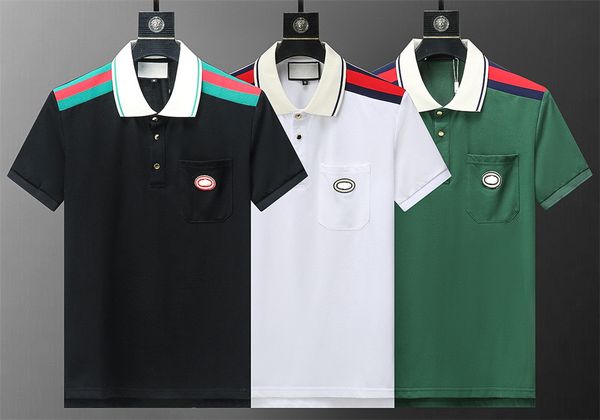 Men Polos Designer Summer Casual T Shirts Mens classics breathable Polos Letter Print Fashion Polo