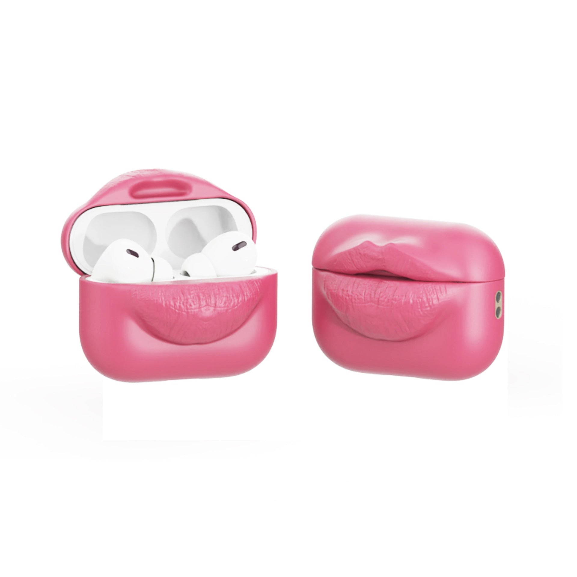 Tender Lips Soft Silicone Case for AirPods - Fun Barbie-Inspired Accessory to Protect Your Headphones