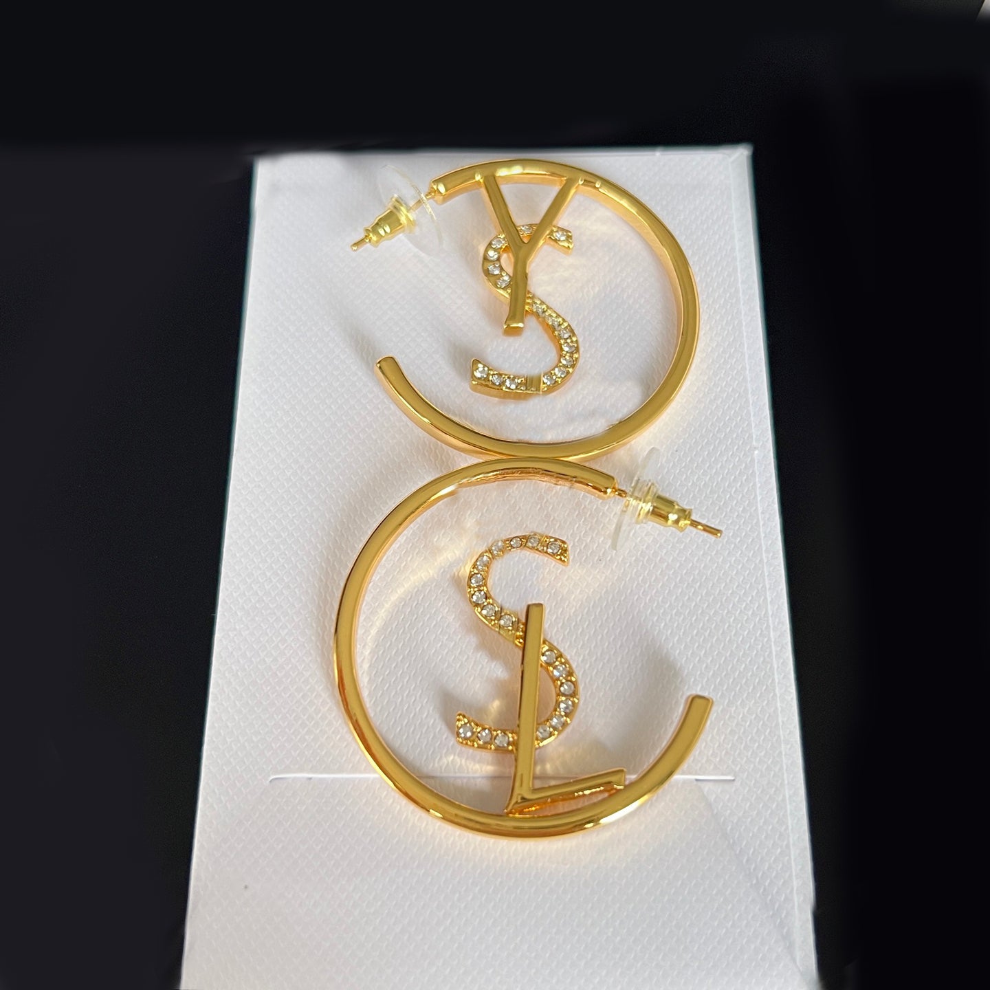 2025 Large Earrings hoops Luxury Designer Fashion Jewelry, Hip Hop Party Date Earrings For woman, Wife Gifts, 18K gold plated, 925 silver needle ant