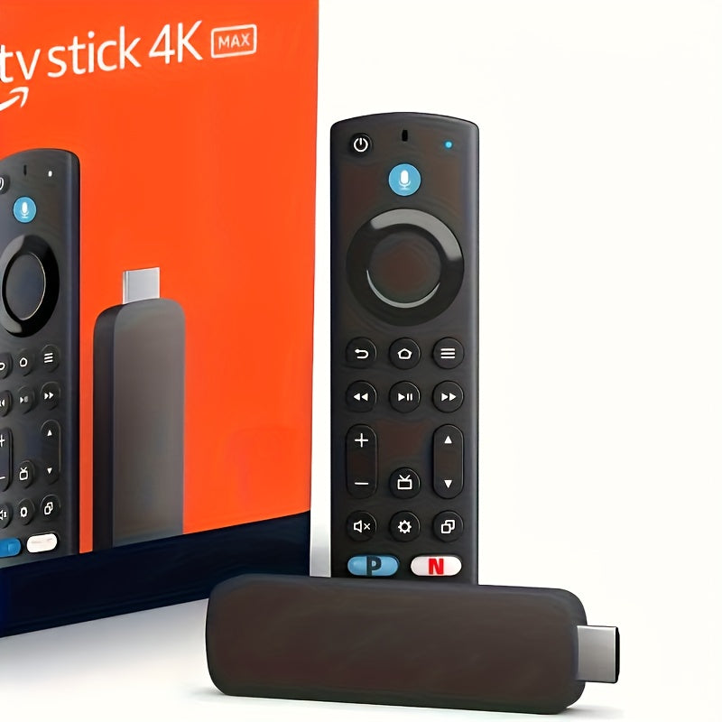 TEMU New Alexa Voice Remote - Compatible With Fire Tv - Small And , With Microphone, Backlit Buttons, Feature, Smart Speaker, , Suitable For Home,