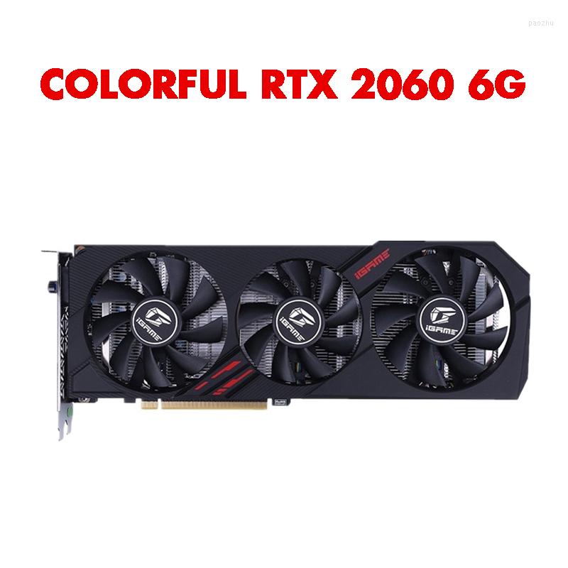 Graphics Cards RTX 2060 Super 8GB Card GDDR6 256Bit PCI Express 4.0x16 1470MHz 2176units Gaming 8G Video