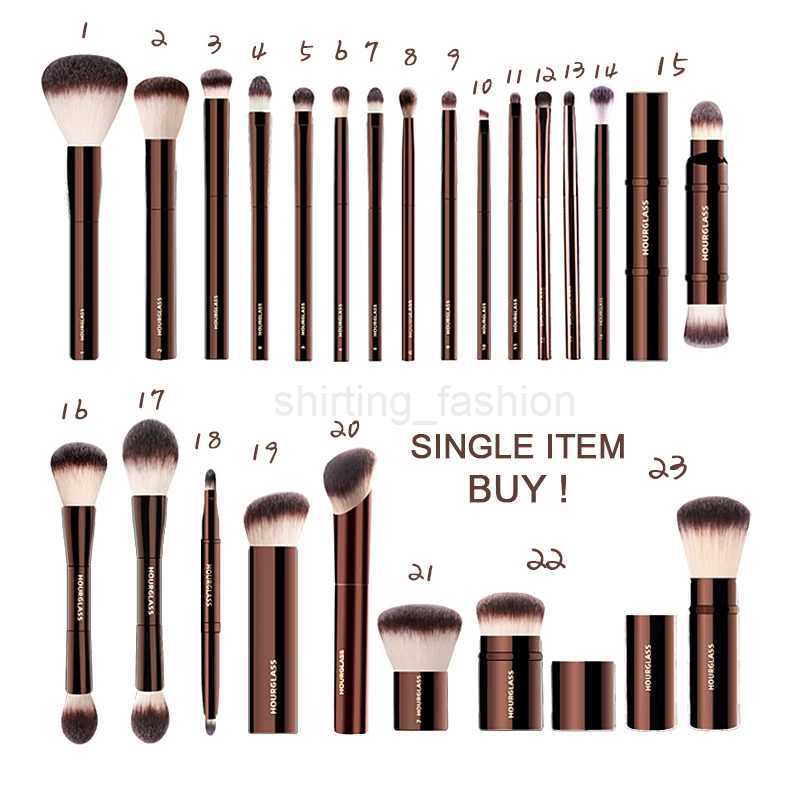 Hourglass Makeup Brushes Powder Foundation Blusher Eye Shadow Eyebrow Eyeliner Sculpting Brush Purchase one model at a timeCL240708
