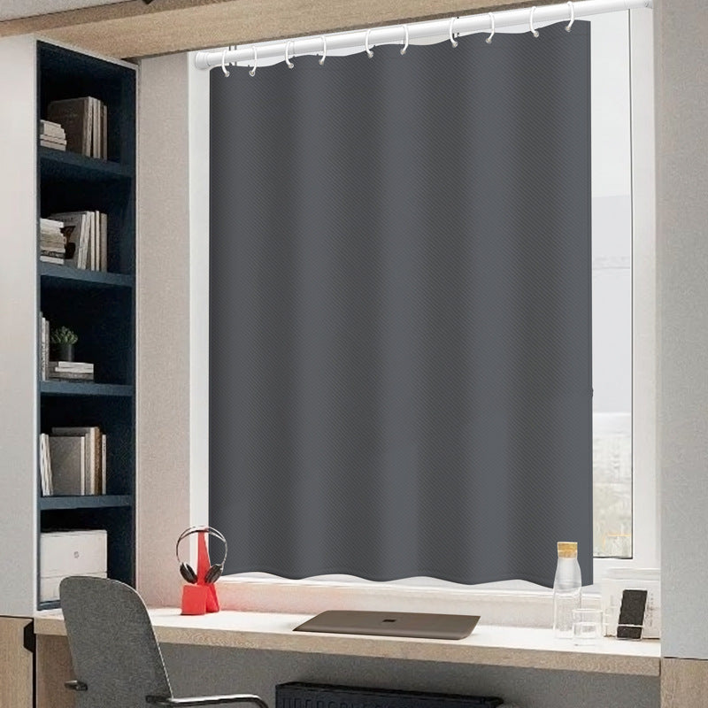 YL-37024 digital printed fabric shower curtain waterproof thick bathroom hook partition curtain