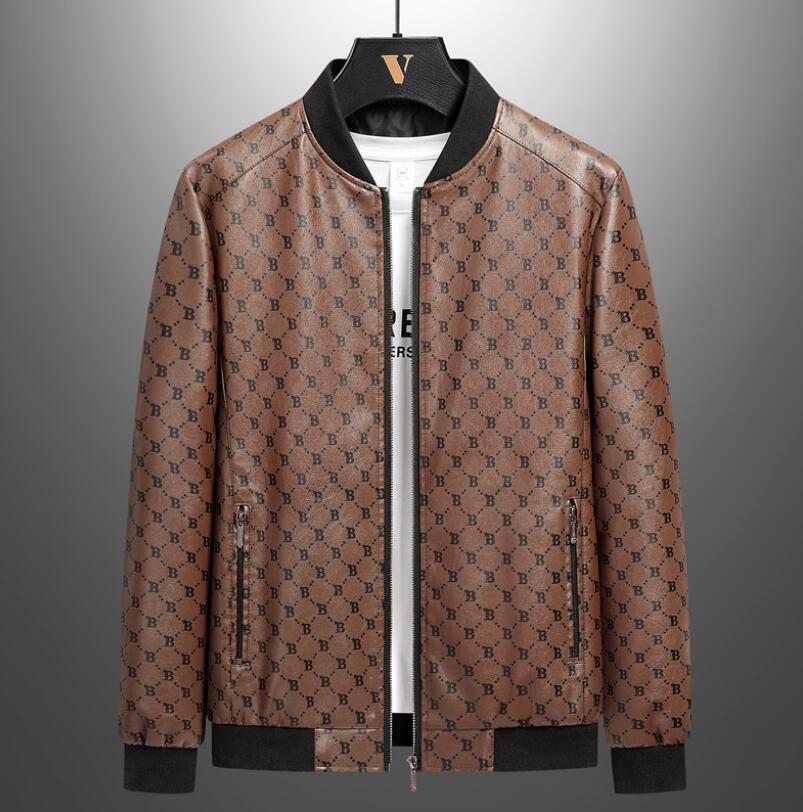 designer Men&#039;s Leather Jackets Mens Faux Leather Parka Womens letter Parkas Clothing Coat Outerwear jacket for male Windproof Winter Outwear Me