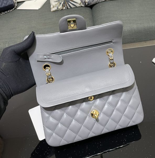 2025 10A Designer bag woman handbag black crossbody bag 25.5 cf classic chain flap bag caviar shoulder bag luxury bag diamond lattice leathe