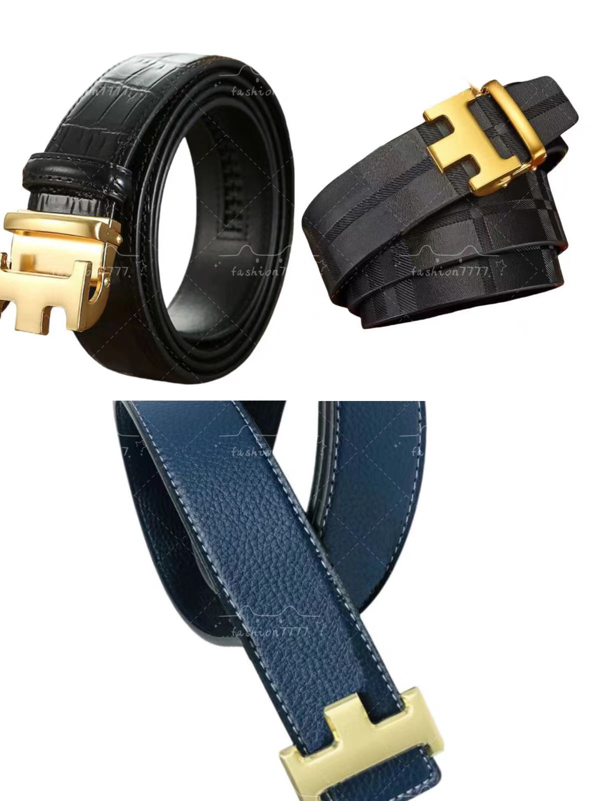 Men&#039;s belt designer style internet celebrity same belt for men&#039;s multi-color buckle belt decorative suit jeans versatile