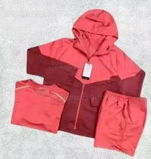 Over 300 positive reviews 3-piece set designer montirexs Tracksuit shorts and t shirt Men&#039;s Short Sleeve Set Designer jacket Fashionable classi