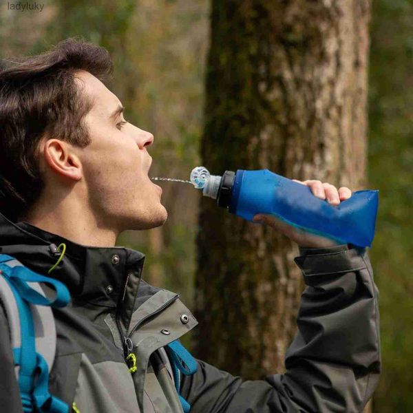 Water Bottles Cages Outdoor Water Purifying Survival Water Filter Bottle For Drinking Water Purifier For Backpacking Emergency Hiking Campin