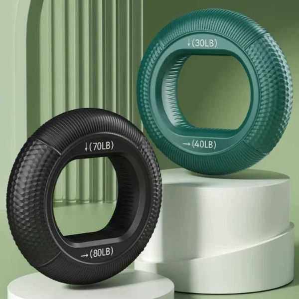 1 piece of grip enhancer silicone adjustable hand portable forearm trainer wrist extender tire shape fitting deviceW241104