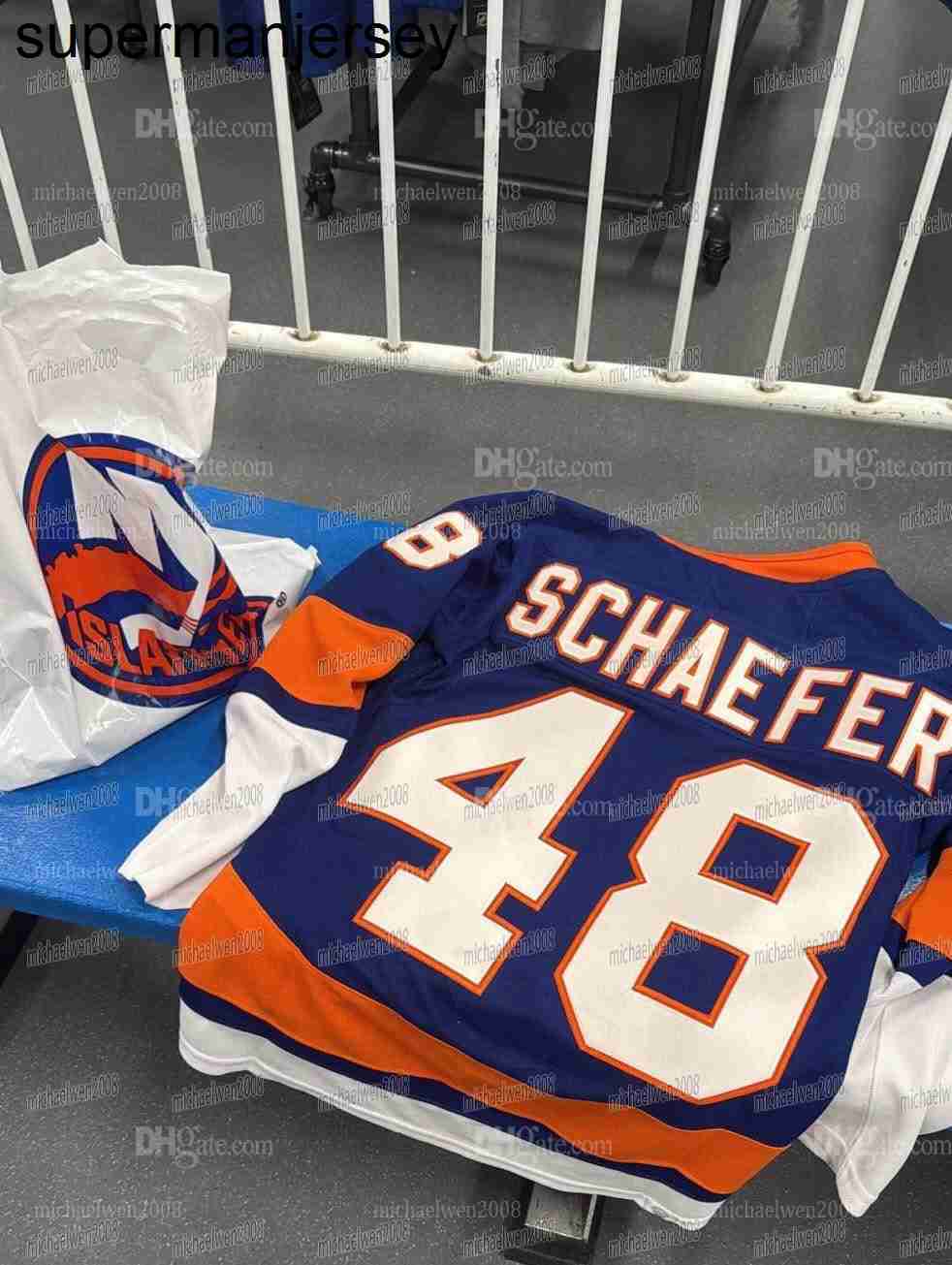 Matthew Schaefer NewYorkIslanderes 2025 Draft Hockey Jersey Mathew Barzal Bo Horvat Brock Nelson Adam Pelech Ryan Pulock Ilya Sorokin Tristan Matt M