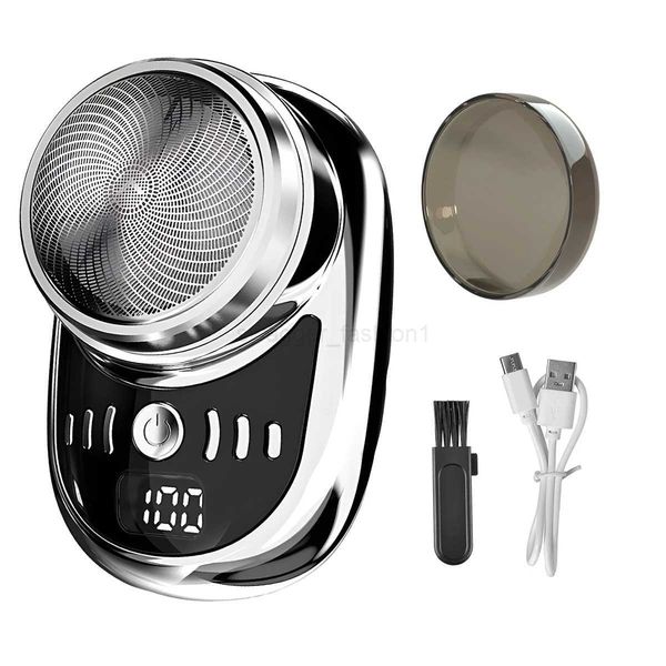 KIKIDO Electric Shaver Mini Razor Mens Travel Attire Wet And Dry Rechargeable Shaver USB TypeC Charging Portable Shaver MachineXJ240806