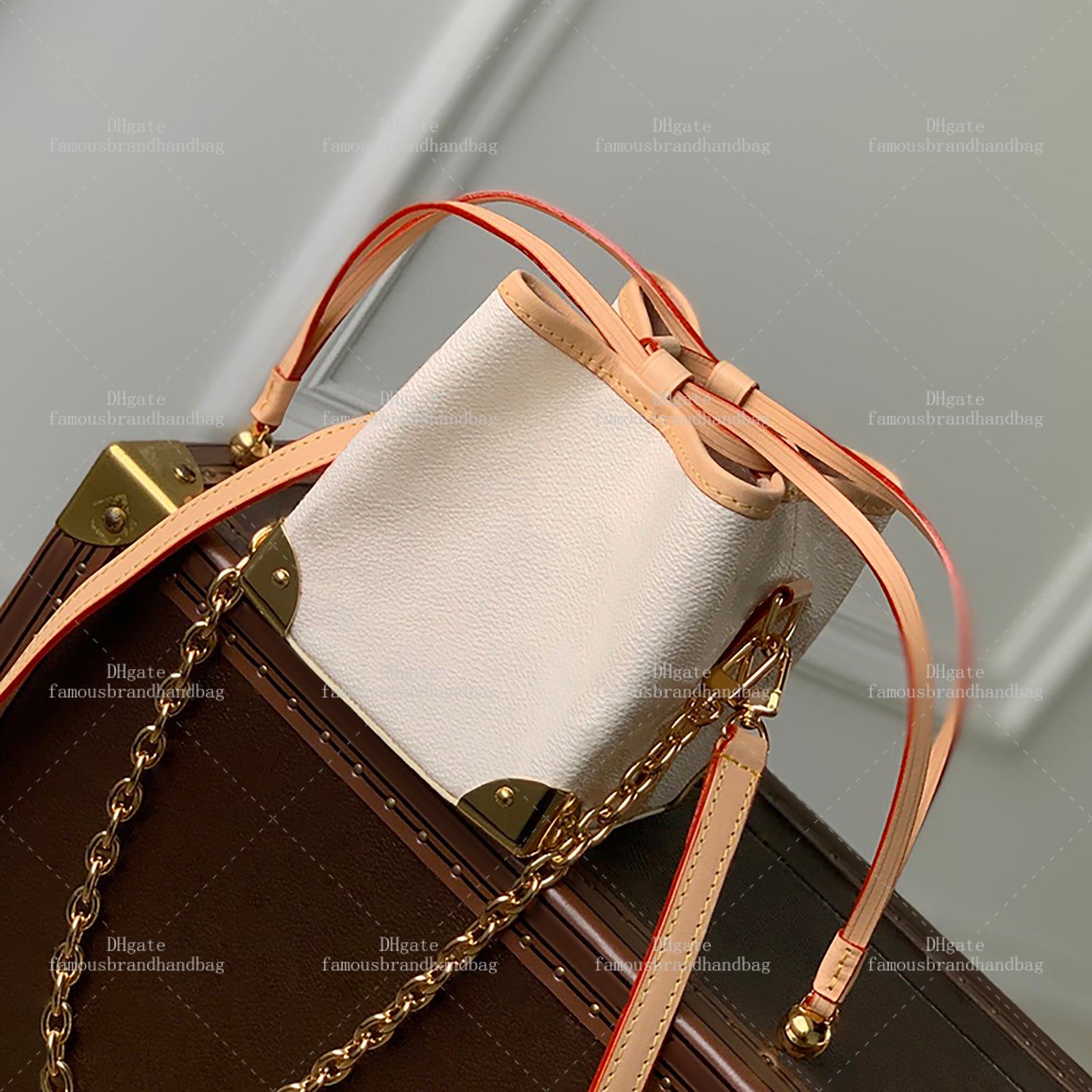 Mini Bucket Bag Designer Noe Purse Cowhide Shoulder Bag Designer 10A Mirror quality Luxury Chain Bag With Box L310