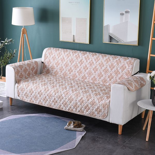 Chair Covers Waterproof Sofa For Dogs Cat Pets Kids AntiSlip Couch Seat Cover Recliner Slipcover Armchair Protector 123 Seater 230711