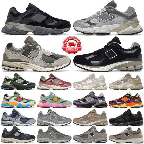 2002r Mens Women Sports Classic Jogging Sneakers Quartz Grey Sea Salt Blue Haze Beige Outdoor Runner Trail Shoes Casual Walking Trainers