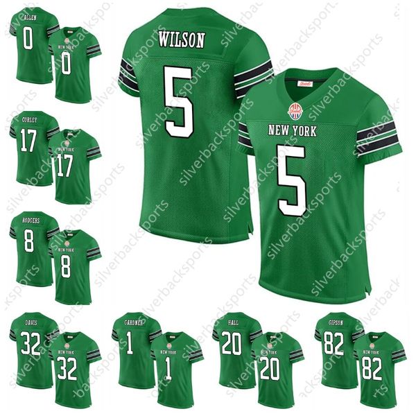 Men-Youth-Women Aaron 8 Rodgers NY Shxinet Football Jersey 0 Braelon Allen Breece 20 Hall Football Jerseys Custom Stitched Any Name Number