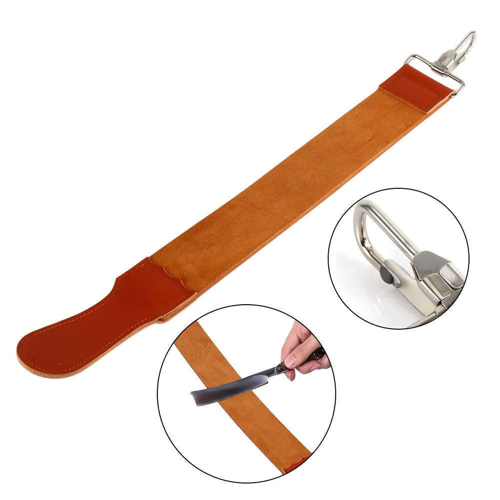 TEMU Shaving Strop, Double Strop Straight Sharpener Sharpening For Sharpening Straight Razors And Knives