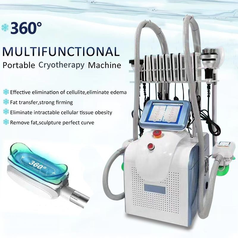 Cryotherapy Slimming Beauty Machine With Anti Aging Facial Care and Body Shaping Function For Professional Beauty Treatment