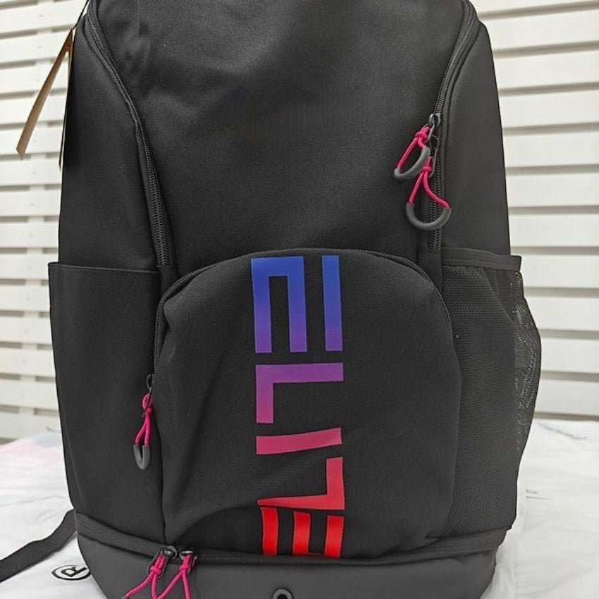 Elite Pro Hoops Durable Sports Backpack - Laptop Compatible Bag Perfect for Teens