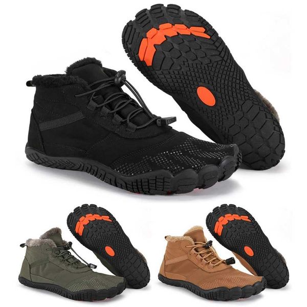 Mens winter boots waterproof outdoor work shoes anti slip M snow boots snow casual shoes Y241102